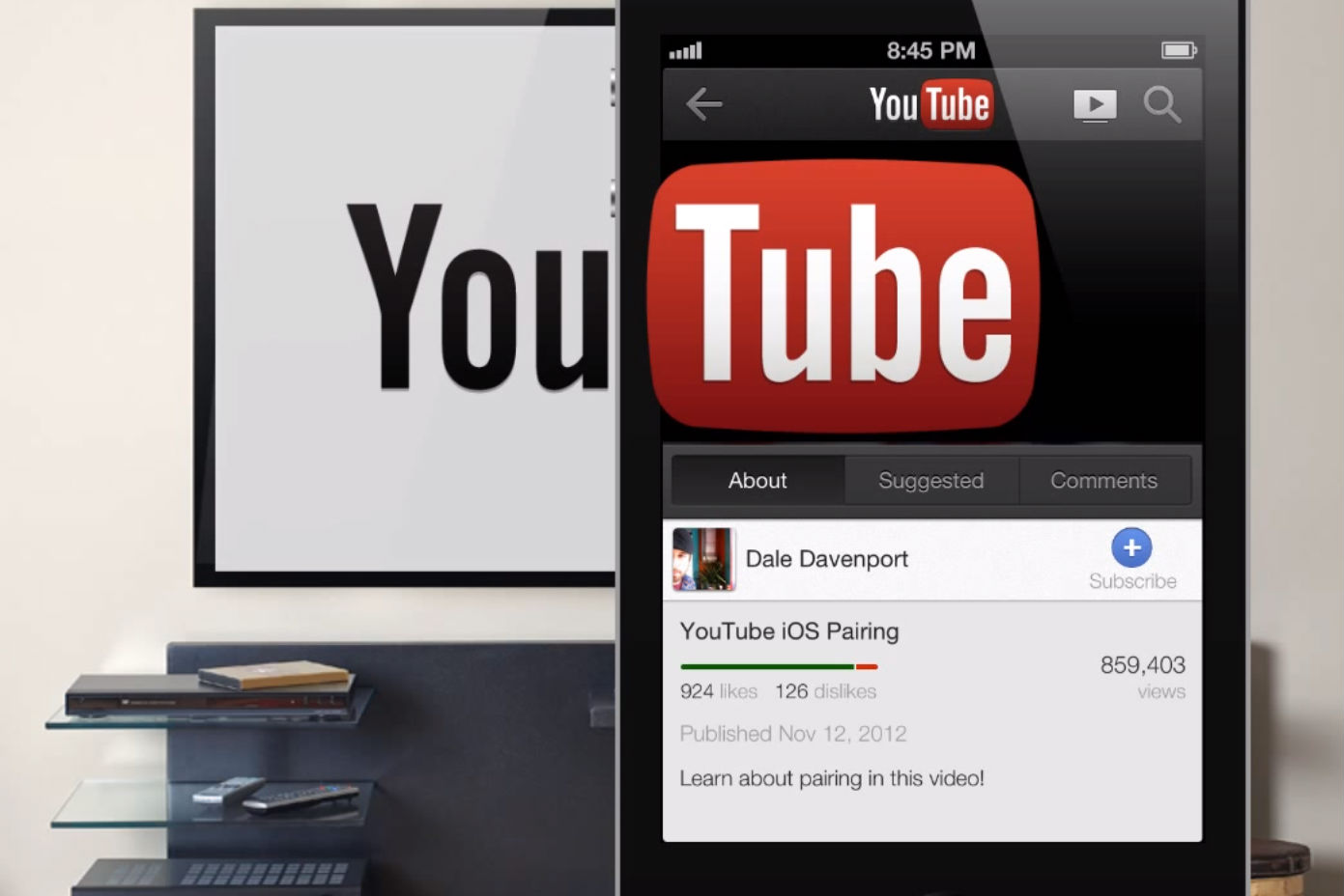 L'application YouTube envoie la vidéo directement sur votre téléviseur youtube send to tv - L'application YouTube envoie la vidéo directement sur votre téléviseur